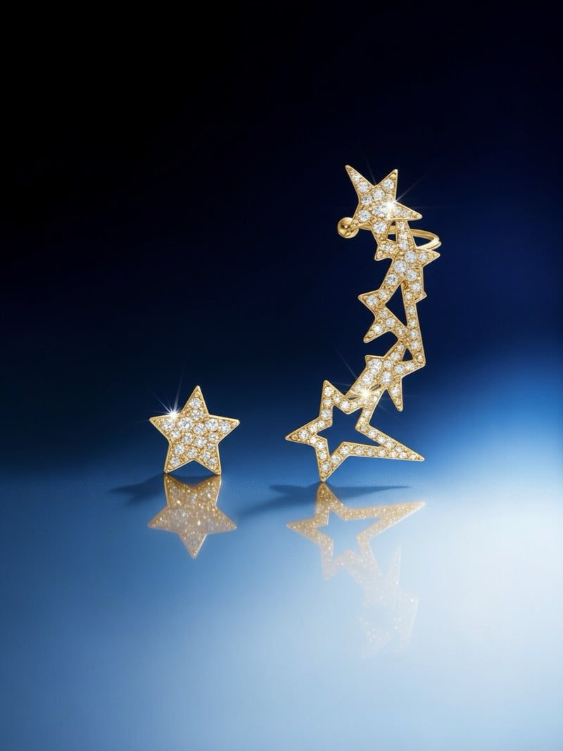 Atelier Les Étoiles Earrings 14ct Gold