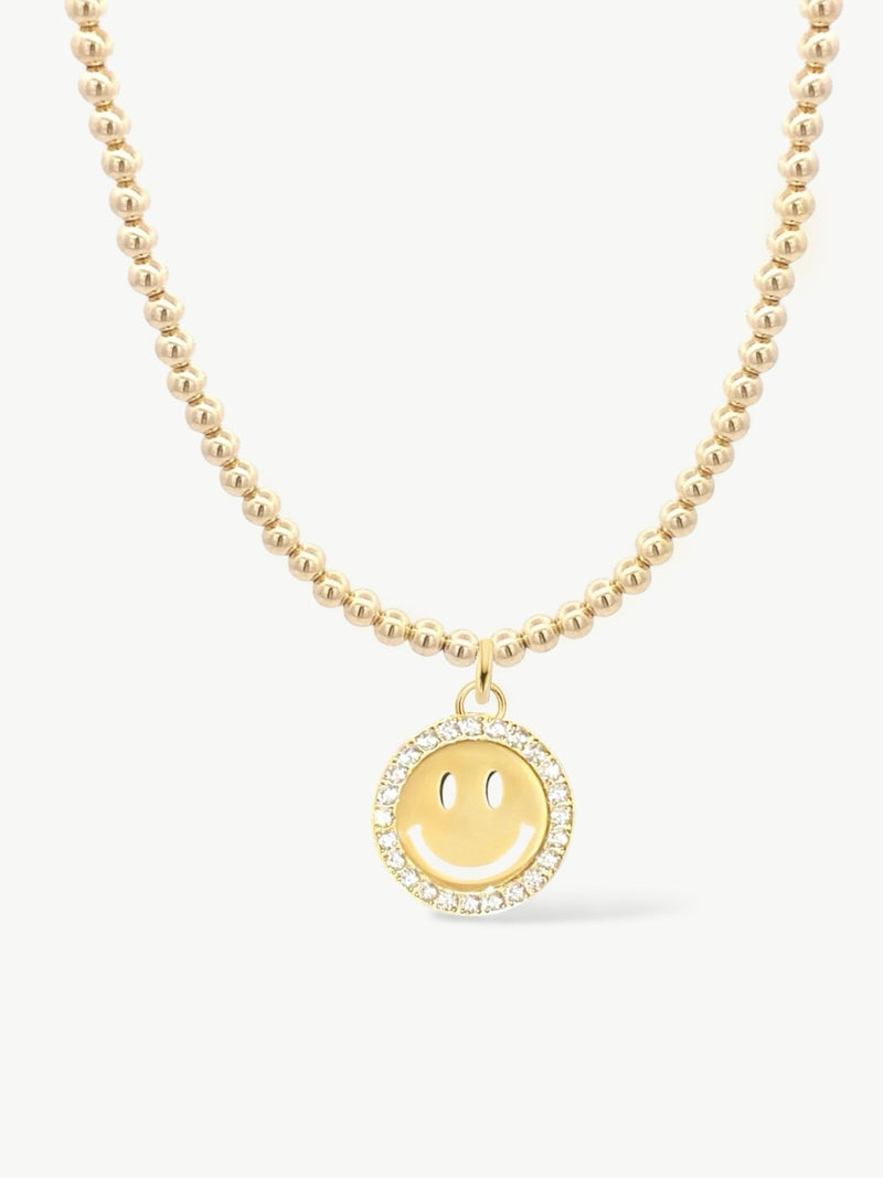 Luxurious Smiley Necklace