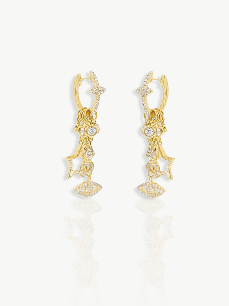 Lucky Stars Earring