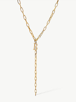 Initial y-chain necklace gold|Initial necklace gold| letter ketting |stainless steel letter ketting