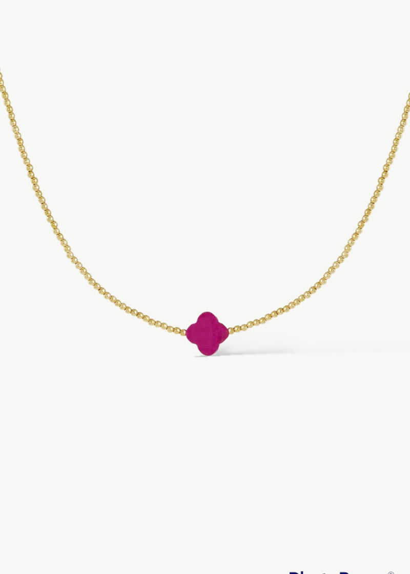 clover necklace gold|choosebyfelice necklace|waterproof sieraden|rvs damesketting