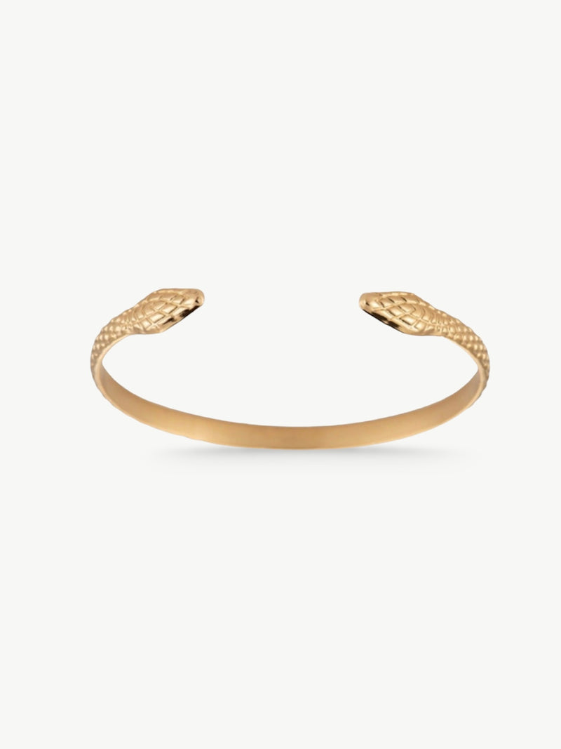 snake bracelet|golden snake bracelet|bracelet shaped like a snake