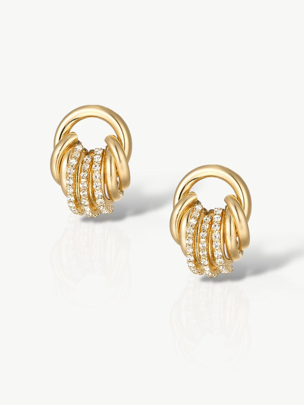 Trinity knot earrings-