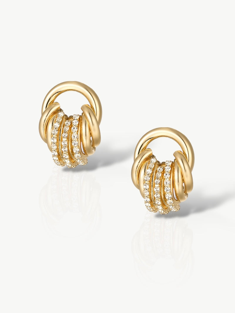 Trinity knot earrings-