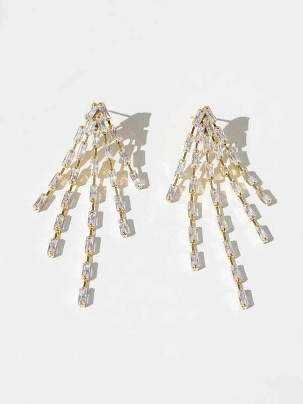 Vogue earrings- party oorbellen Vogue- festive earrings 