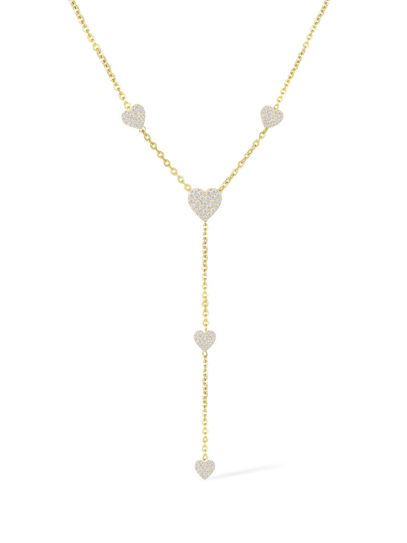 Luxury Heart Y-Chain Necklace