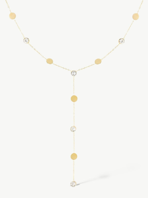 Diamond Y-Chain Necklace