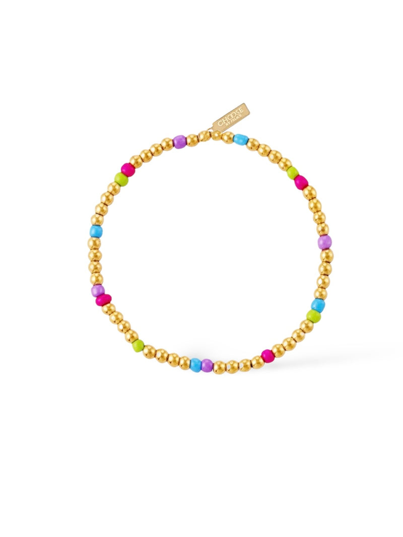 armband kralen|beaded bracelet|colorful beaded bracelet