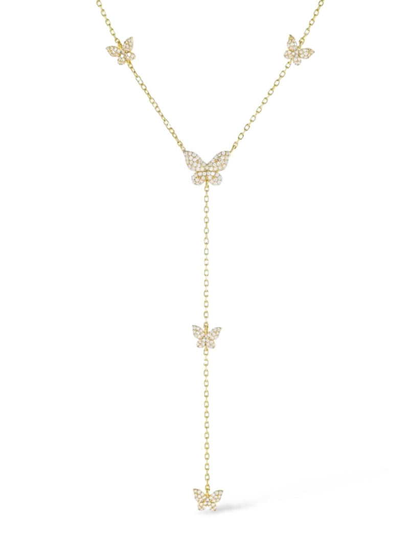 Butterfly Y Chain Necklace