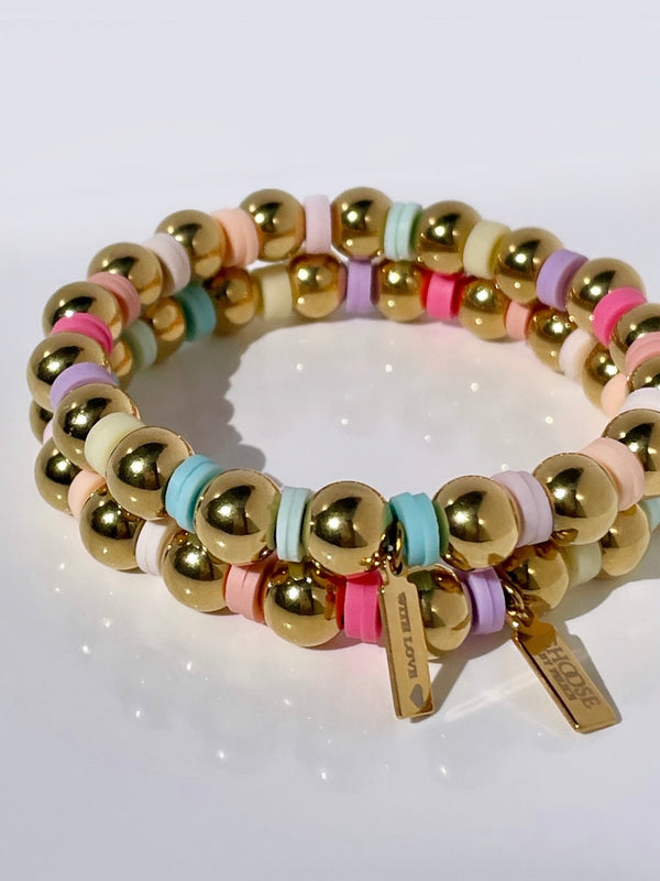 colorful bracelet | bracelet with colors | leuke armband met kleurtjes| 