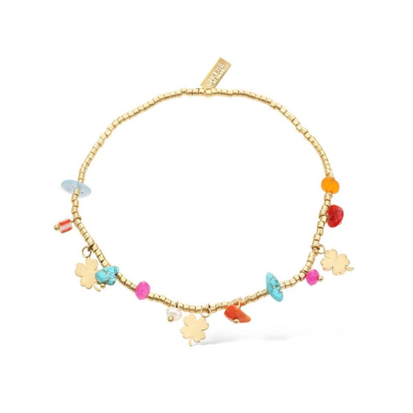 Colorful Clover Bracelet