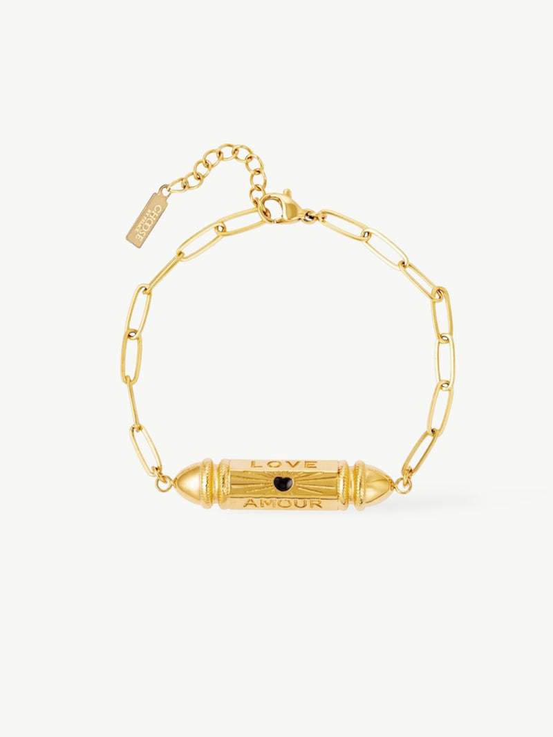 grand locket bracelet |Love locket armband\dames armband kopen|love locket gold bracelet|