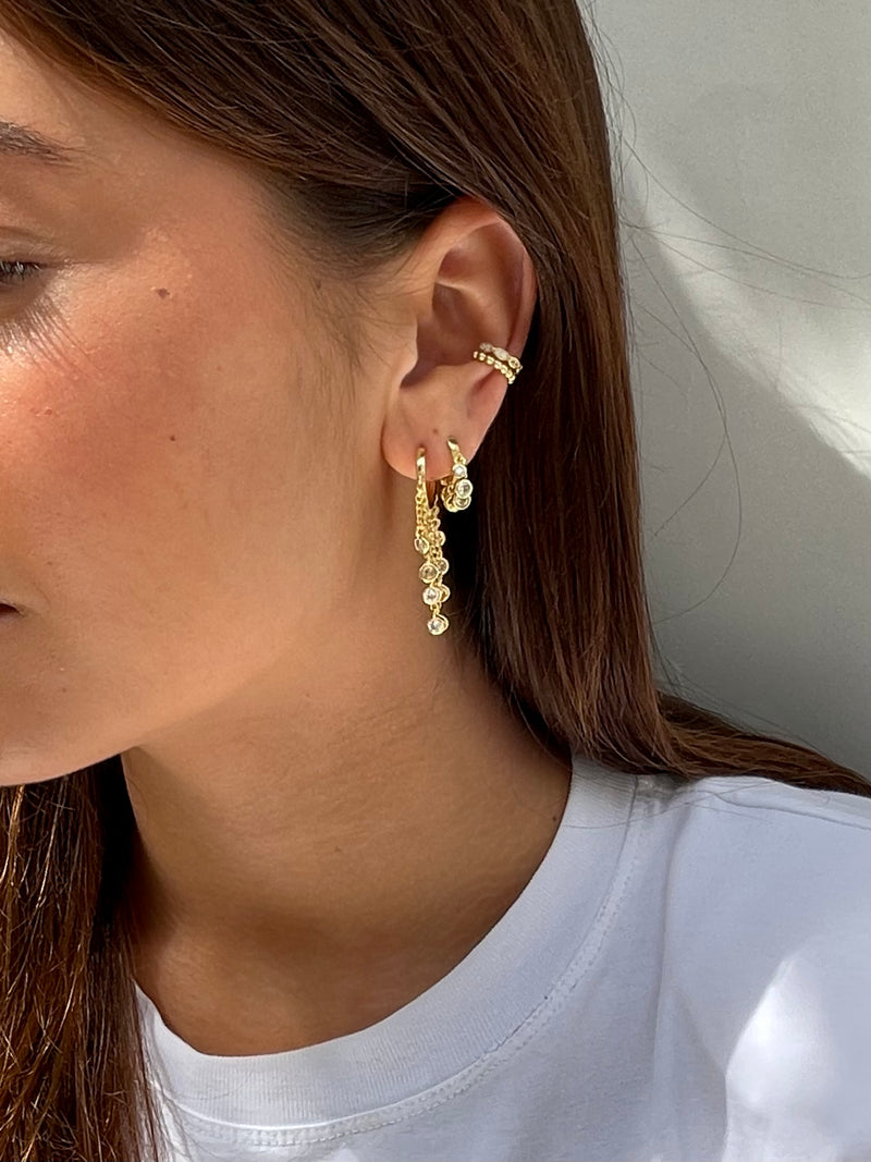 Diamond Waterfall Earrings