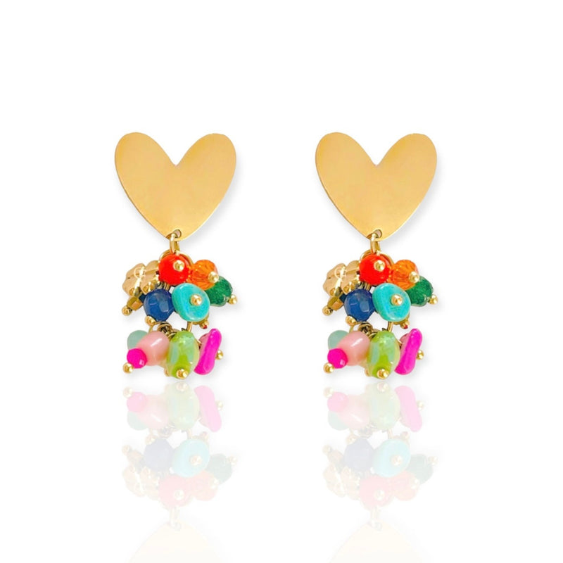 lie's studio jewelry| heart earrings|leuke hart oorbellen|lie's studio oorbellen