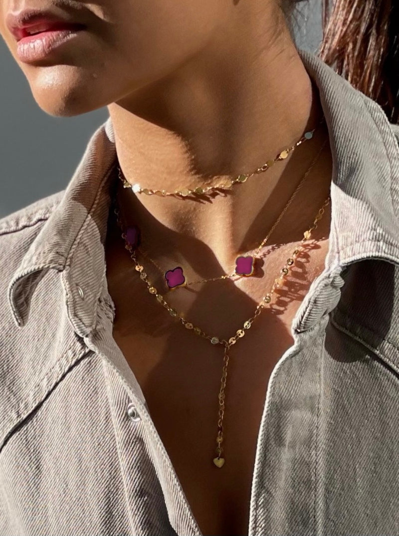 Golden Y Chain Necklace