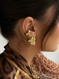 stoere ear cuff gold| bold ear cuff gold | ear cuff goud 