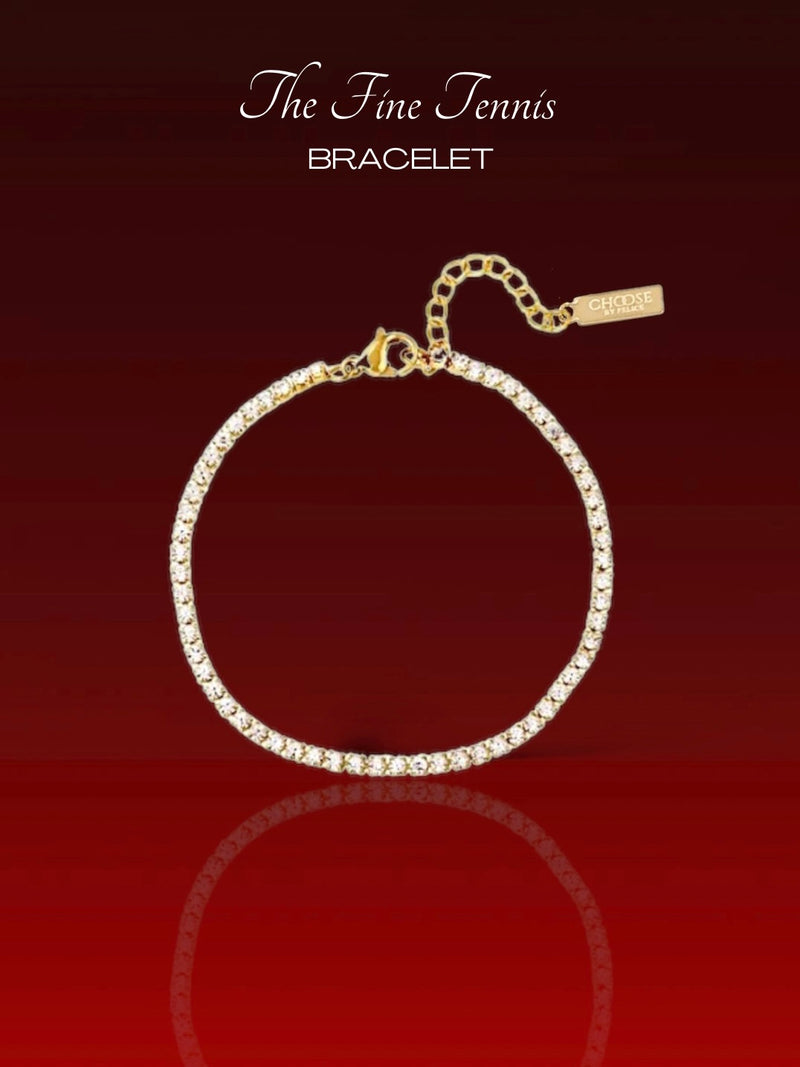 Fine Tennis Bracelet