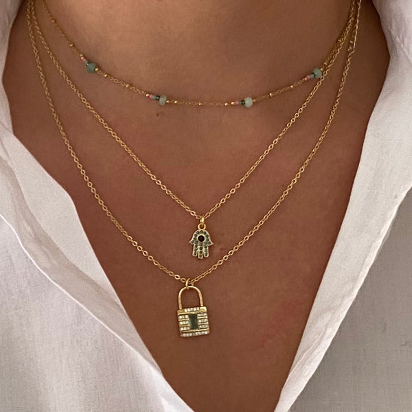 Necklace Lock It Up