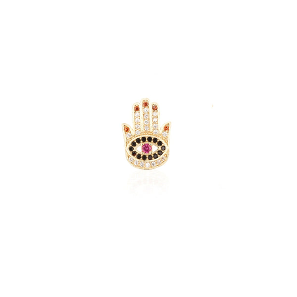 Earring lucky hand/ oorbel Fatima hand/byoux oorbellen/ goudkleurig/925 zilver/musthaves/fantasie oorbellen/ huggie/ earcuff/ fantasy earrings/fashion jewels#handmade jewelry/handgemaakte sieraden/gold plated/hippe sieraden/mix and match jewelry/mix en match oorbellen/mix&match byoux/one piece/bedel oorbel/ earrings hoops charms/high quality jewelry earring 