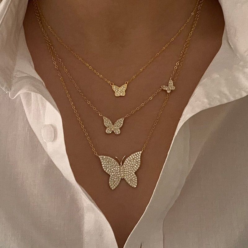 butterfly necklace gold|silver|vlinder ketting||hippe sieraden|fashion jewelry|gold earrings|sieraden webshop|sieraden goedkoop|my jewellery|hippe sieraden