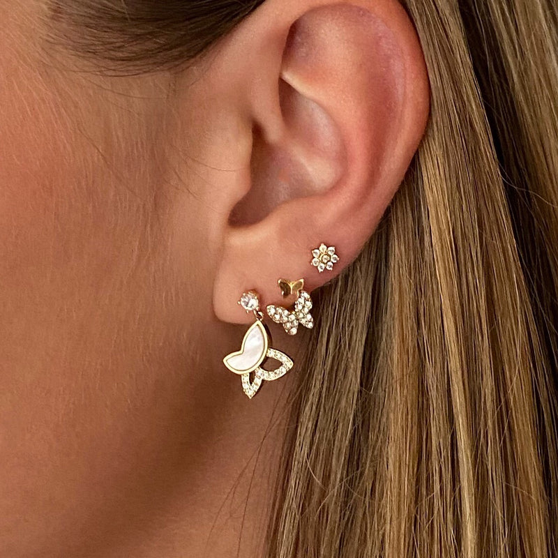 bloem oorbellen |sieraden online kopen|oorbellen goedkoop|hippe oorbellen |sieraden webshop |earrings studs |ear cuff |earrings silver oorbellen | swarovski |oorbellen goudkleurig |fashion jewels|handmade jewelry|earrings long