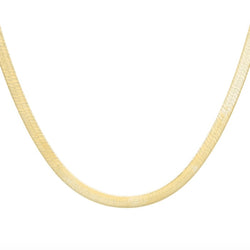 snake necklace-herringbone necklace gold-snake ketting goud-hippe sieraden online kopen-online webwinkel voor sieraden