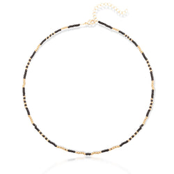 Beaded Necklace Black