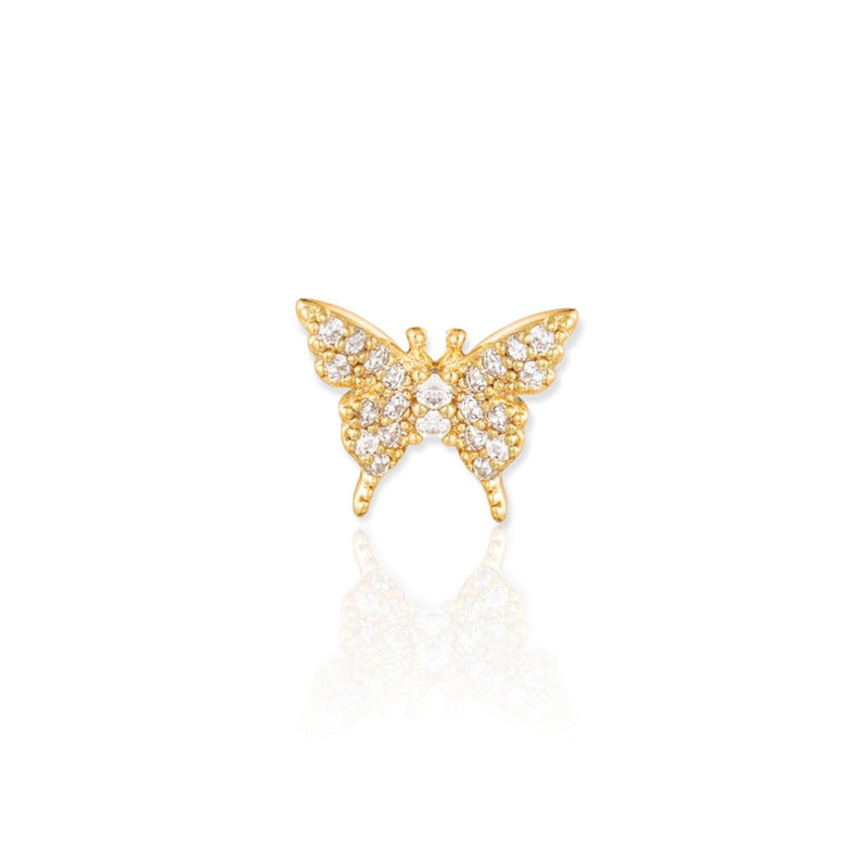 vlinder oorbellen|vlinder oorbellen kopen goud|oorbellen met vlinder