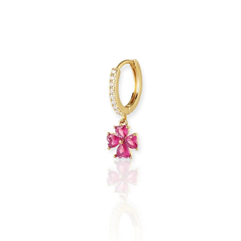 The Clover of Hearts Earring