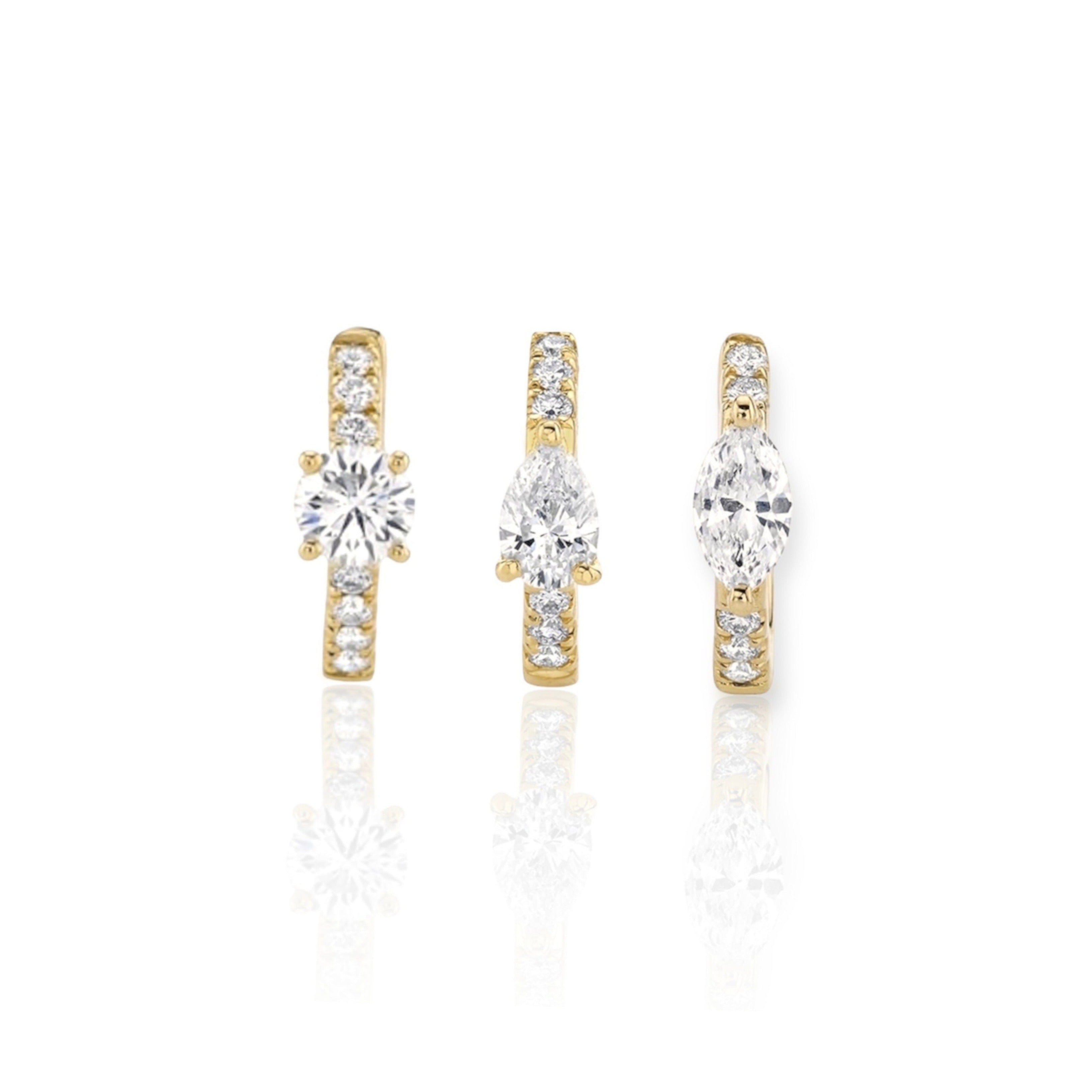 Triple Diamond Earring Set Choose by Felice Earring set for multiple