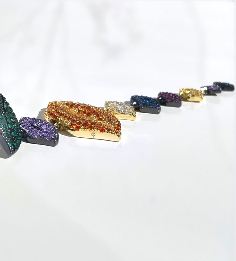 million kisses earrings set with swarovski stones choose by felice jewelry|jewels by felice
