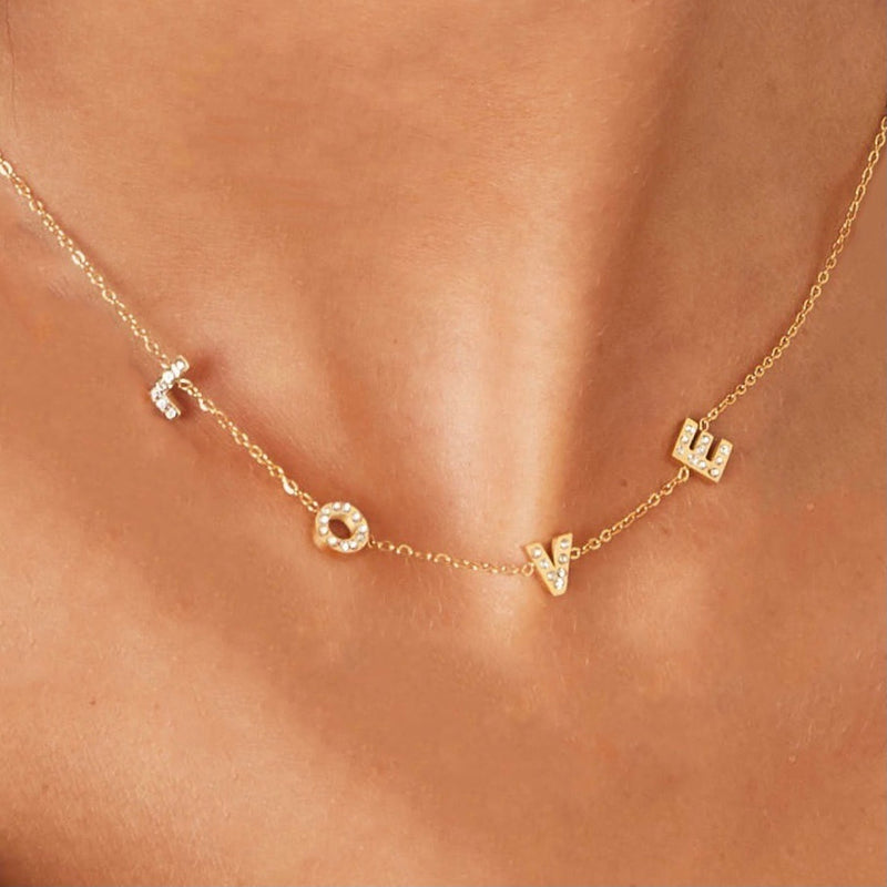love letter necklace