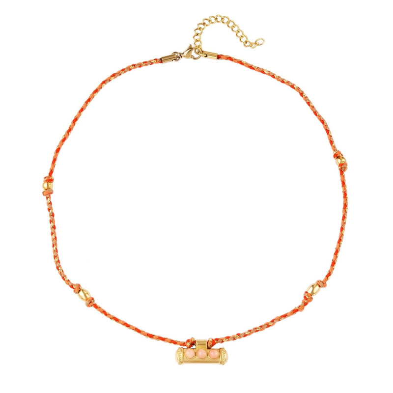 love locket necklace mixed orange|grand locket collier gold