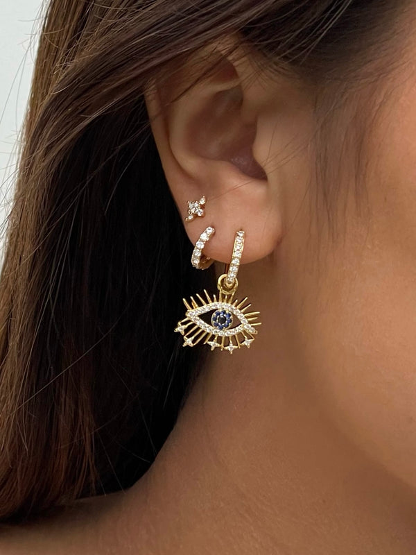 lucky eye earrings|evil eye earrings gold|evil eye earrings|earrings with evil eye