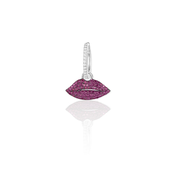 pink lips earrings silver|silver earrings with charm|dangle earrings silver|betaalbare sieraden|sieradenwinkel amsterdam|trendy oorbellen|fashion jewelry|