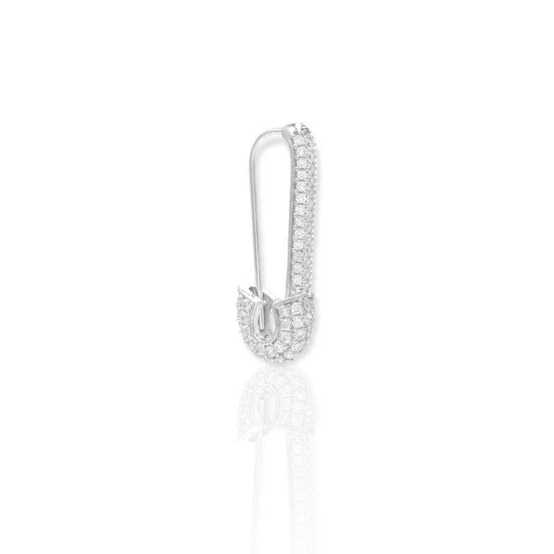 safety pin earrings silver |silver earrings |leuke oorbellen zilver|trendy oorbellen zilver| zilveren oorbellen|earrings silver