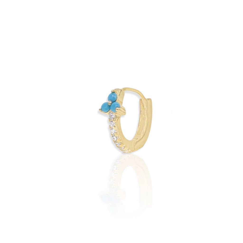 Jamie huggie earrings-Choose by Felice|Small hoop earrings gold