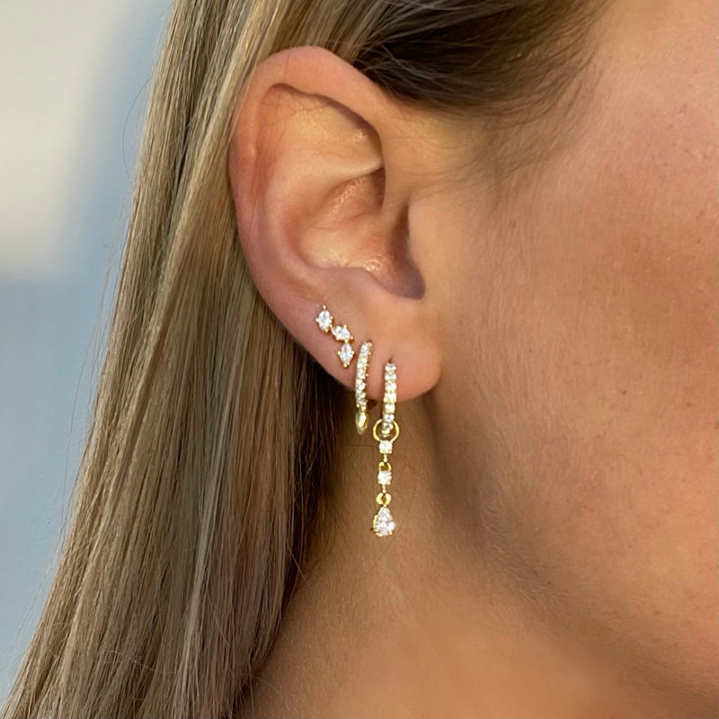 The Wave Stud Earring